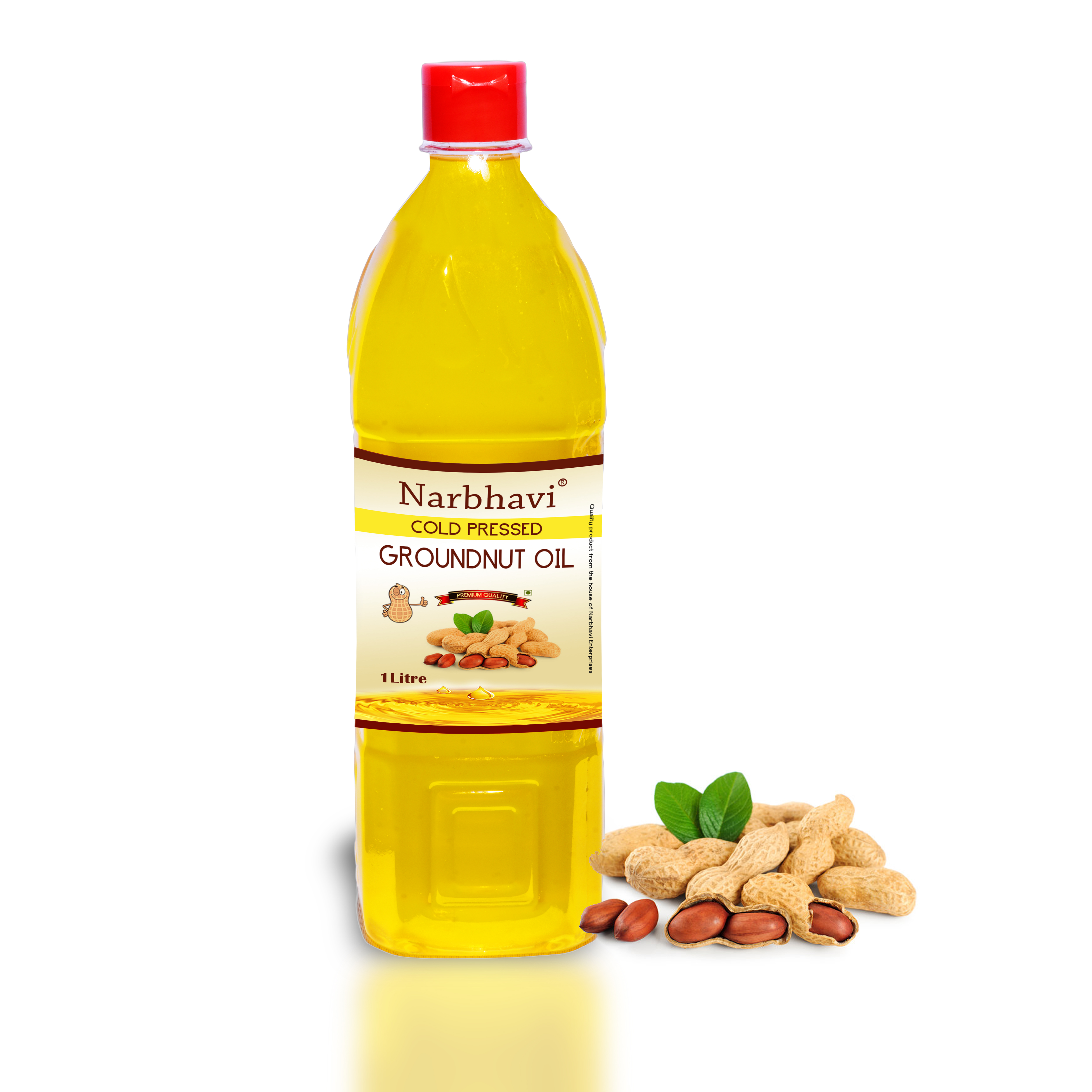 Narbhavi Cold Pressed Groundnut Oil 1Liter